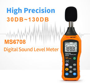خصائص A و C الاستقطاب الميكروفون بالسعة الرقمية مستوى الصوت متر قياس المدى 30-130dB