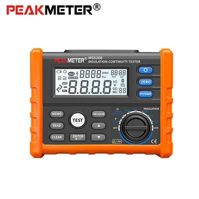 اختبار SafeGuard Advanced High Voltage Insulation Continuity Tester مع تفريغ تلقائي وعرض مزدوج