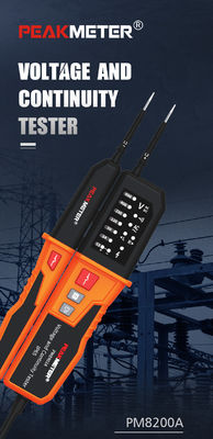 كاشف الجهد الاختباري RCD ذات المدى التلقائي لقياس دقة عالية في دوائر ثلاثية المراحل