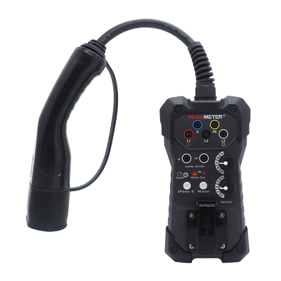 محاكاة التيار الأعلى اختبار إيفس مع IP54 GFCI و CP محطة شحن AC قبل الاختبار